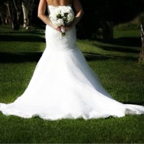 Morilee wedding dress size 4 - Picture 6 of 8